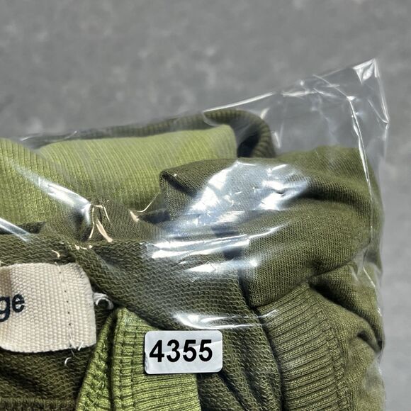 PORRIDGE Anthropologie Hooded Sweatshirt Women's Size XL Green (Moss) NWT - Picture 10 of 10